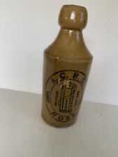 Antique Pearson s Whittington Clay Stoneware Bottle w/ A.C.B.C Ross on Front 7
