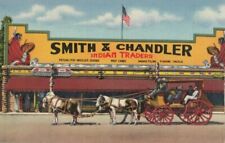 WEST YELLOWSTONE Montana 1930-40s Smith & Chandler Indian Tradepost OLD PHOTO picture