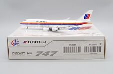 United Airlines B747-400 Reg: N183UA 1:400 JC Wings Diecast FLAPS DOWN XX40087A picture