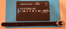 Air France KLM Flying Blue Platinum Skyteam Elite Plus Luggage Tag NEW. TP-01-13 picture
