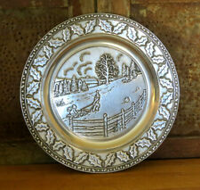 Wilton Armentale 2001 Marshall Fields Limited Edition Plate Winter Christmas picture