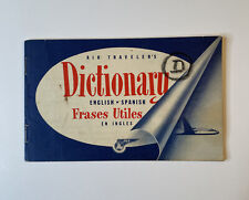 Vintage 1952 Booklet Pan American Airways Air Traveler's Dictionary picture