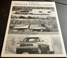 1994 Dodge Trailer Towing Guide - Vintage Original 6-Page Dealer Sales Brochure picture