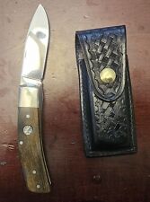 Vintage Smith & Wesson 6060 Blackie Collins Skinner Knife Sheath USA MINT RARE picture