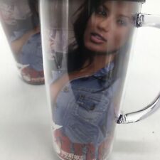 Lot of 2 Matco Tools Playboy Playmate Raquel Gibson Tumbler Mugs November 2005 picture