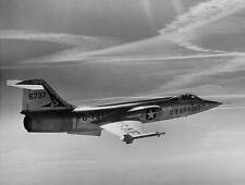 Lockheed F-104A Starfighter Jet Fighter in Flight OLD AVIATION PHOTO picture