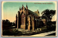 Postcard East Window Carlisle Cathedral  Carlisle, Cumbria England   G 7 picture
