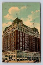 Chicago IL-Illinois, New Sherman House, Antique, Vintage c1912 Souvenir Postcard picture