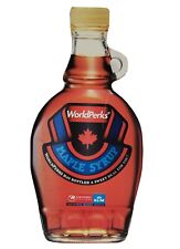 Northwest Airlines KLM WorldPerks Sweet Deal Advertising Maple Syrup Bottle  picture