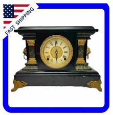 Vintage Antique Wind Up F.S Sessions Mantel Clock Excellent Working Condition picture