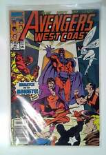 Avengers West Coast #60 Marvel Comics (1990) Newsstand 1st Print Comic Book picture