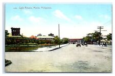 Manila, Phillipines Postcard-  CALLE ADUANA MANILA PHILIPPINES picture
