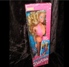 NEW 1989 VINTAGE, by MATTEL #4103, BARBIE WET N' WILD, SWIMSUIT CHANGES COLOR picture