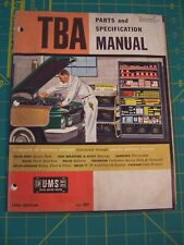 1960 TBA / Trico Parts & Specification Manual - some great advertising picture
