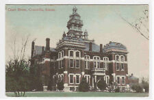 Court House Concordia Kansas 1909 postcard picture