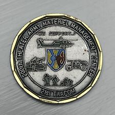 RARE 200th Theater Army Material Management Center Challenge Coin 21st TAACOM picture