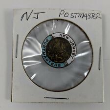 1923 New Jersey NJ Postmasters Button Pin  picture