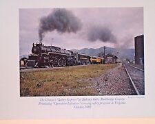 Rare Virginia Railway Association Christmas Card The Chessie 1980 picture