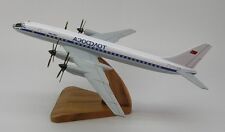 TU-114 Aeroflot Tupolev TU114 Airplane Desktop Wood Model Big New picture