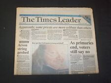 1992 JUNE 2 WILKES-BARRE TIMES LEADER - AS PRIMARIES END, VOTER SAY NO - NP 7532 picture