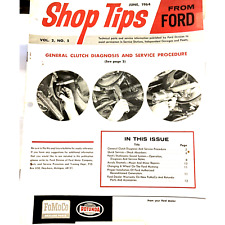 1964 Ford Shop Tips Magazine Sales Brochure Booklet Catalog Original 60s Vtg picture