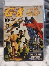 G-8 AND HIS BATTLE ACES PULP, FEBRUARY 1942. Malcolm Edwards Collection  picture