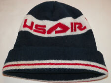 Vintage USAir Airline LOGO Beanie Winter Hat Made in USA Aviation airlines picture