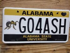 Alabama Expired 2012 Alabama State University license plate G04ASH picture