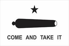 5in x 3in Come And Take It Sticker Vinyl Gonzales Battle Vehicle Flag Decal picture