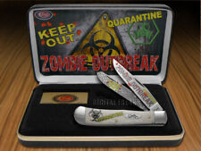 Case xx Trapper Knife Zombie Outbreak Natural Bone 1/3000 Pocket picture