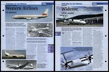 Western Airlines - Wideroe STOL Airlines #796-7 World Aircraft Information Page picture