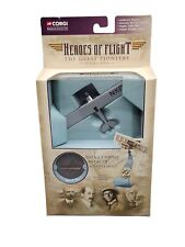 CORGI 2003 HEROES OF FLIGHT CHARLES LINDBERGH PLANE & ANTIQUE MEDAL COIN NEW picture