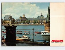 Postcard Iberia, Líneas Aéreas De España, Frankfurt, Germany picture