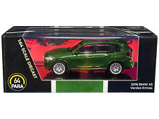 2018 BMW X5 Verde Ermes Green Metallic with Sunroof 1/64 Diecast Model Car picture