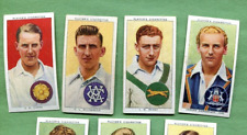 1938 JOHN PLAYER & SONS CIGARETTES CRICKETERS 1938 50 TOBACCO CARD SET picture