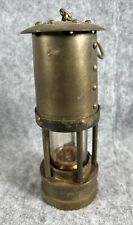 Vintage E Thomas & Williams Ltd Cambrian Miners Davy Yacht Lamp Solid Brass Nice picture