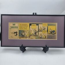 Non Sequitur Comic Strip Framed Weight Loss Minimalists Vintage Matted Funny  picture