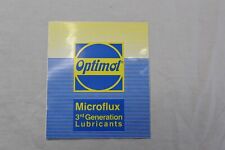 Sticker Label Advertising Optimol Collectible Badge Decal x4 picture