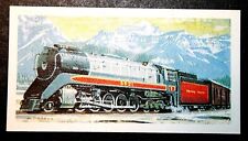 Canadian Pacific  Selkirk  Steam Locomotive Vintage 1960's Card  BD10 picture