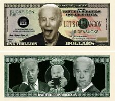 Let's Go Brandon 50 Pack Joe Biden Sucks FJB Funny Money Novelty Notes picture