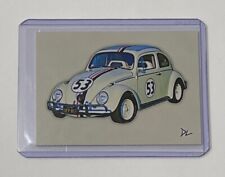 Herbie The Love Bug Limited Edition Artist Signed Trading Card 2/10 picture