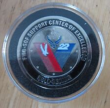 ORIGINAL 2007 CV-22 BELL BOEING OSPREY CHALLENGE COIN IN PROTECTIVE CASE picture