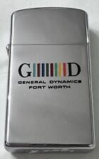 General Dynamics Fort Worth, Texas Aerospace NASA Space 1964 Zippo Slim Lighter picture