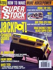 SUPER STOCK & DRAG ILLUSTRATED MAGAZINE, DECEMBER 1995 VOLUME 22 NUMBER 12 picture