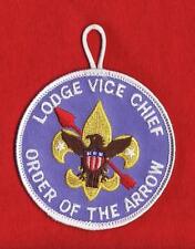 Lodge VICE Chief OA Order Arrow Patch Boy Scout BSA   picture