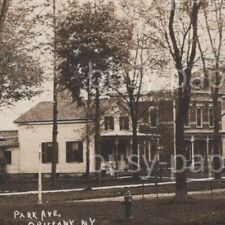 Vintage 1900s RPPC Park Avenue Oriskany Oneida County New York Postcard picture