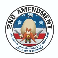 2nd Amendment  Government Gun Rights Decal Sticker  Yosemite Sam Trump NRA picture