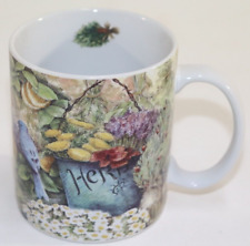 (2001) Lang and Wise, LTD. Collector Mugs Fresh Herbs SBB #18 Made in Thailand picture