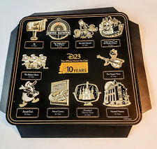 NEW Disney D3 Official Fab Club 10 Pin Gift Set Celebrating 10 Fantastic Years picture