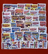 The Amazing Spider-Man Comic Book Covers Stickers 40 Pack Sticker Set Waterproof picture